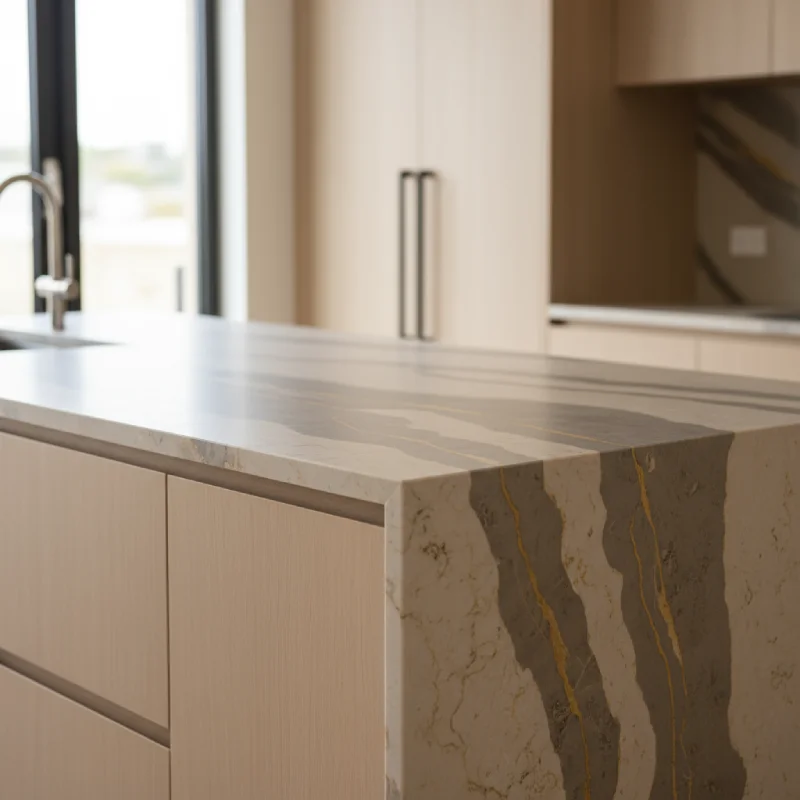 Bold Veining, Warm Neutrals & Matte Finishes: Countertop Design Trends for 2025